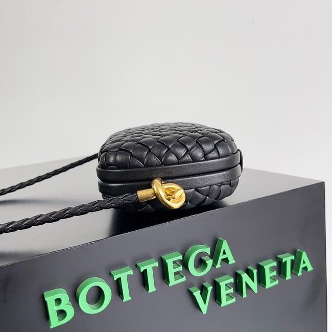 Bottega Veneta Knot With Chain A776662 black