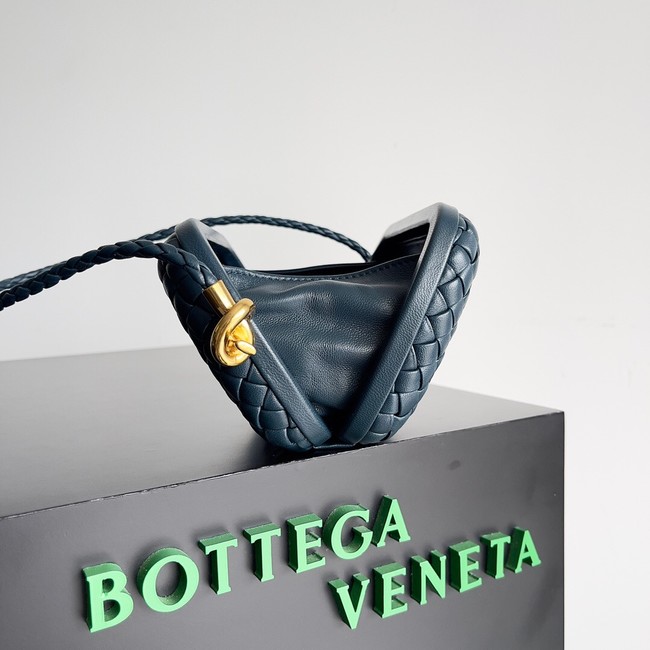 Bottega Veneta Knot With Chain A776662 dark blue