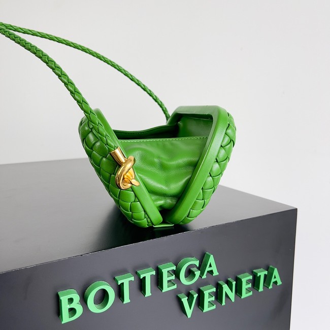 Bottega Veneta Knot With Chain A776662 green