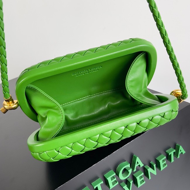 Bottega Veneta Knot With Chain A776662 green