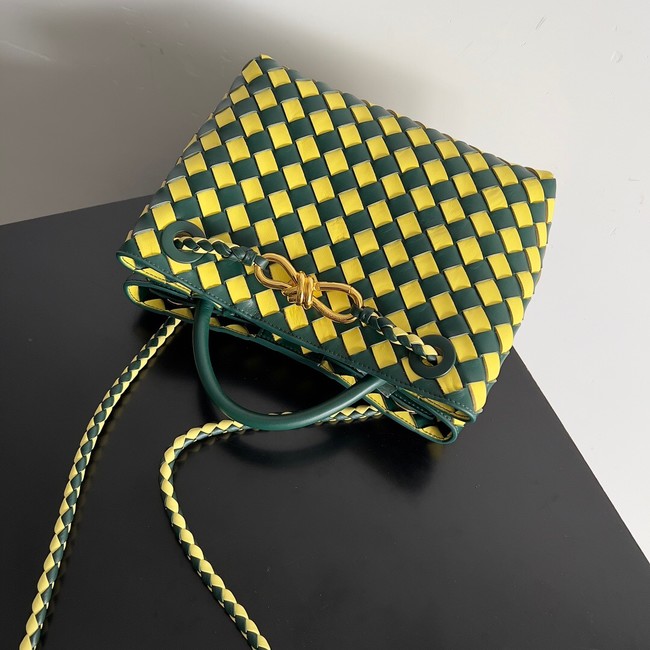 Bottega Veneta Small Andiamo 766014 yellow&green