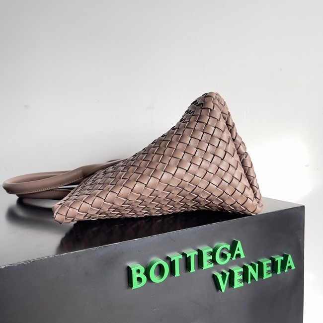 Bottega Veneta Small Cabat 730297 Taupe grey