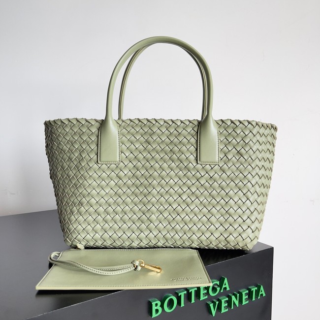 Bottega Veneta Small Cabat 730297 Travertine