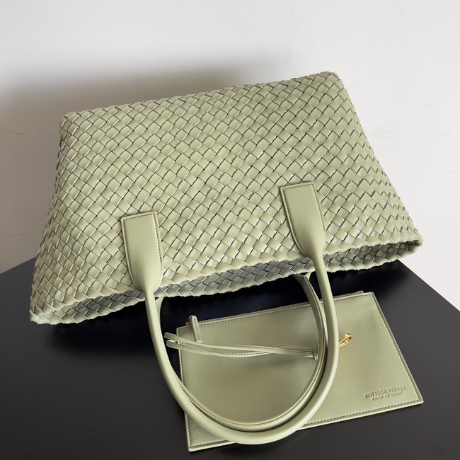 Bottega Veneta Small Cabat 730297 Travertine