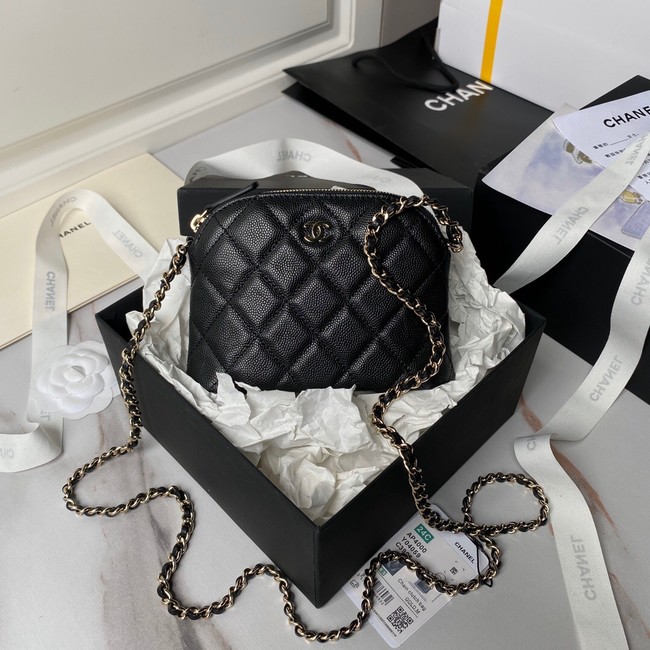 CHANEL CLUTCH WITH CHAIN AP4000 black