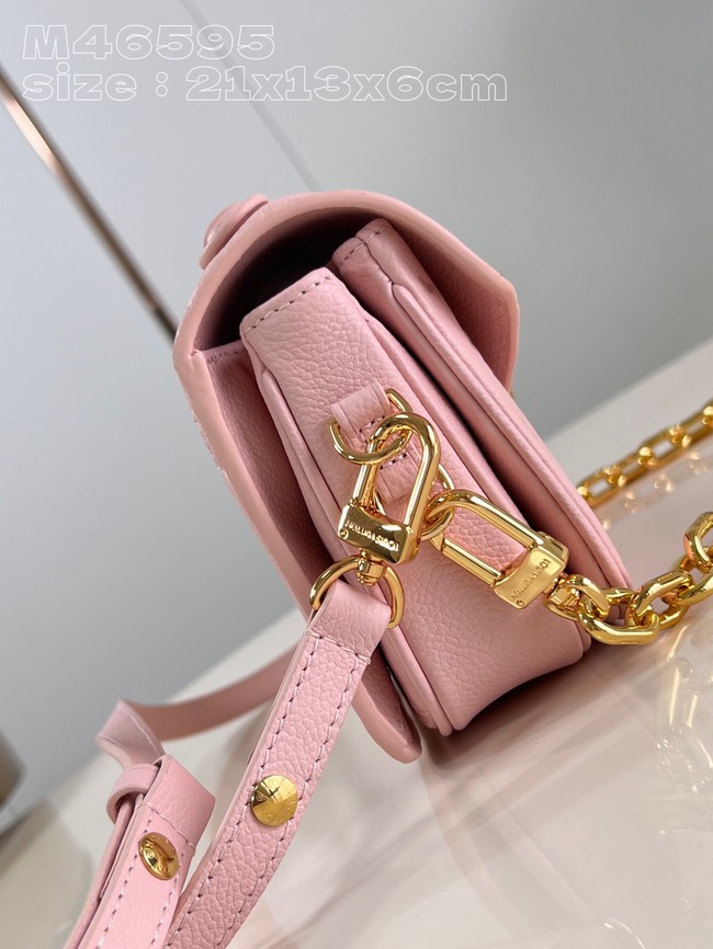 Louis Vuitton Pochette Metis East West M47045 Opal Pink