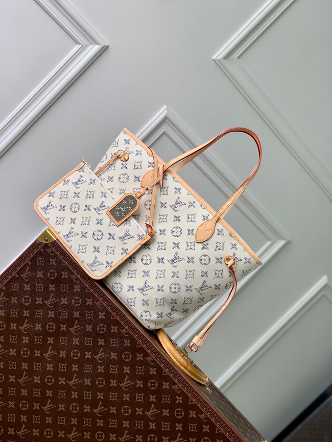 Louis Vuitton Neverfull MM M24905 Multicolor Beige