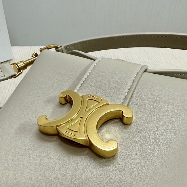 CELINE MEDIUM LOUISE BAG IN SMOOTH CALFSKIN 10K943 white