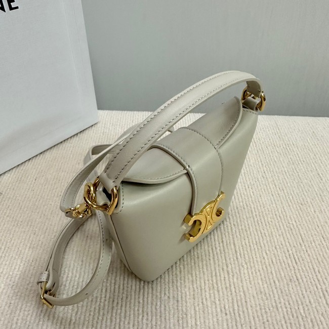 CELINE MEDIUM LOUISE BAG IN SMOOTH CALFSKIN 10K943 white