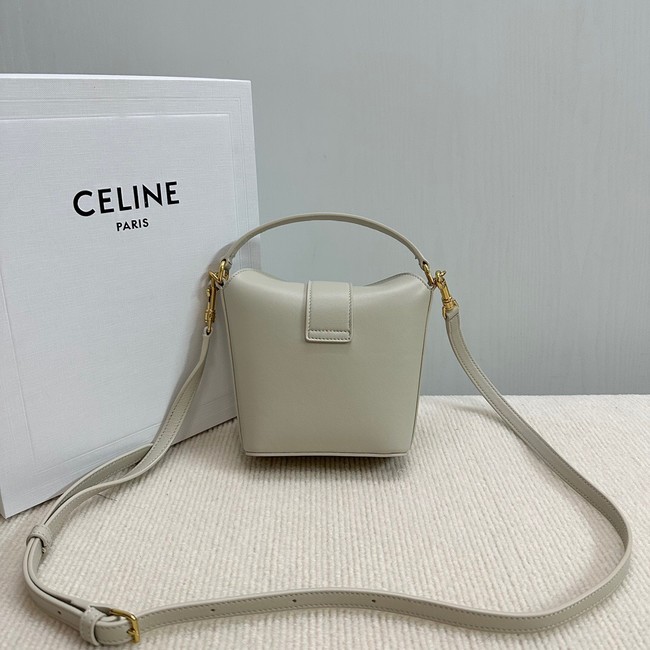 CELINE MEDIUM LOUISE BAG IN SMOOTH CALFSKIN 10K943 white