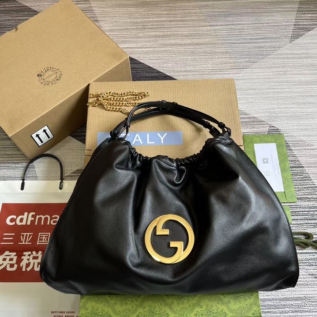 GUCCI BLONDIE LARGE TOTE BAG 747372 black