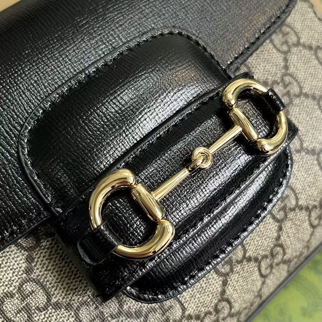 GUCCI HORSEBIT 1955 MINI BAG 703848 black