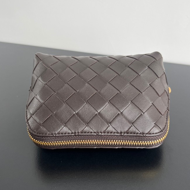 Bottega Veneta Intrecciato Beauty Pouch 764044 Fondant