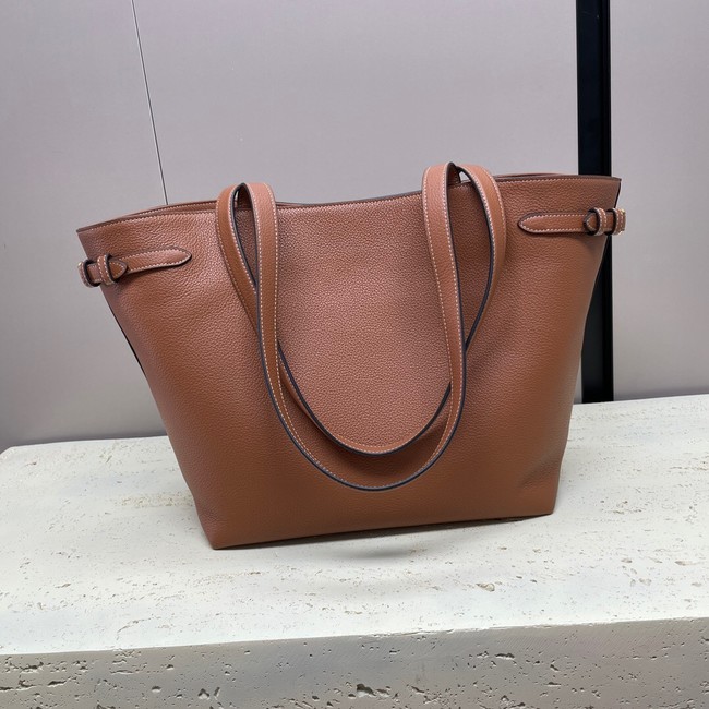 CELINE MEDIUM CABAS ANAIS CUIR TRIOMPHE IN GRAINED CALFSKIN 116853 TAN