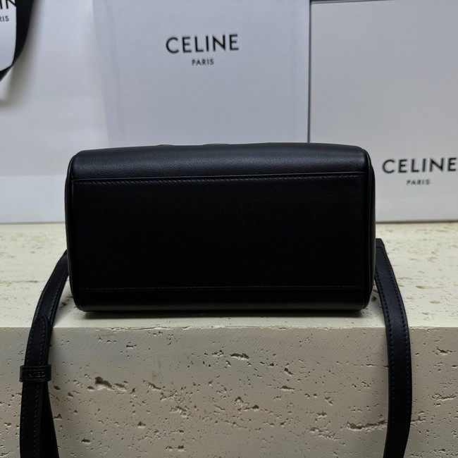 CELINE SMALL BOSTON IN SMOOTH CALFSKIN 113773 BLACK