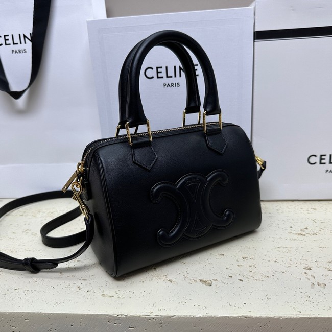 CELINE SMALL BOSTON IN SMOOTH CALFSKIN 113773 BLACK