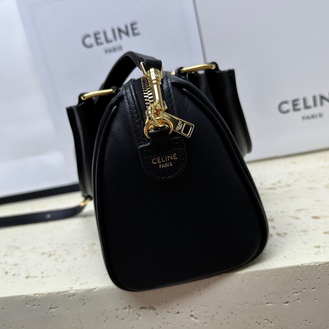 CELINE SMALL BOSTON IN SMOOTH CALFSKIN 113773 BLACK