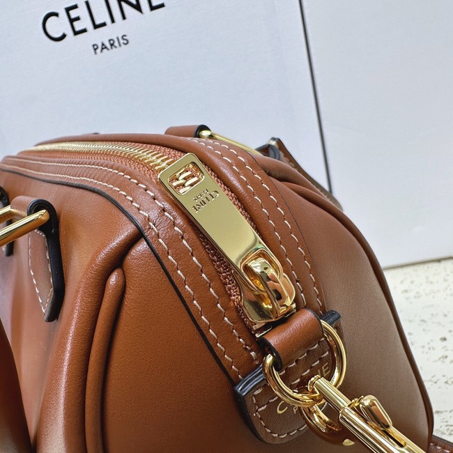 CELINE SMALL BOSTON IN SMOOTH CALFSKIN 113773 TAN