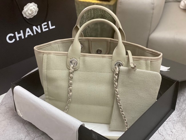 Chanel SHOPPING BAG AS3257 Shallow apricot