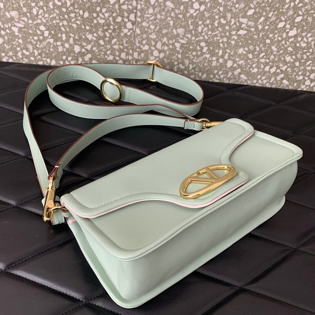 VALENTINO VLOGO 1960 medium lambskin bag FJ098 light green