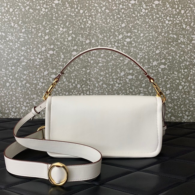 VALENTINO VLOGO 1960 medium lambskin bag FJ098 white