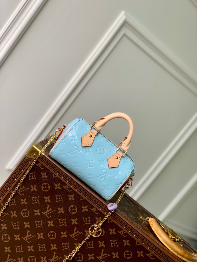 Louis Vuitton Nano Speedy M83000 Sky Blue