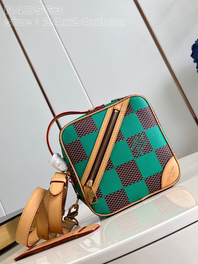 Louis Vuitton Chess Messenger N40547 green