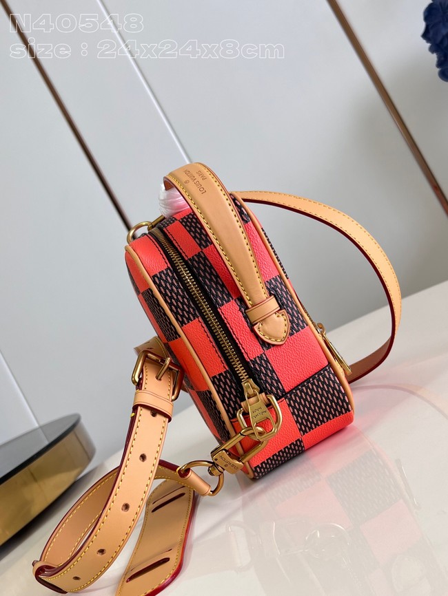 Louis Vuitton Chess Messenger N40547 red