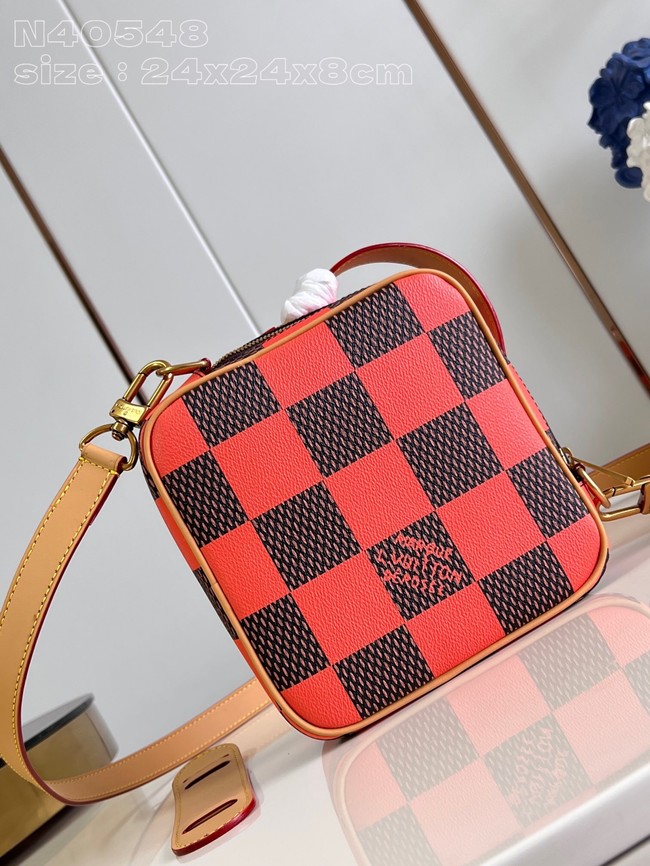 Louis Vuitton Chess Messenger N40547 red