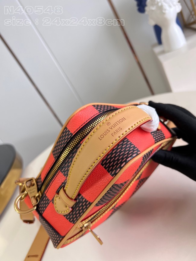 Louis Vuitton Chess Messenger N40547 red