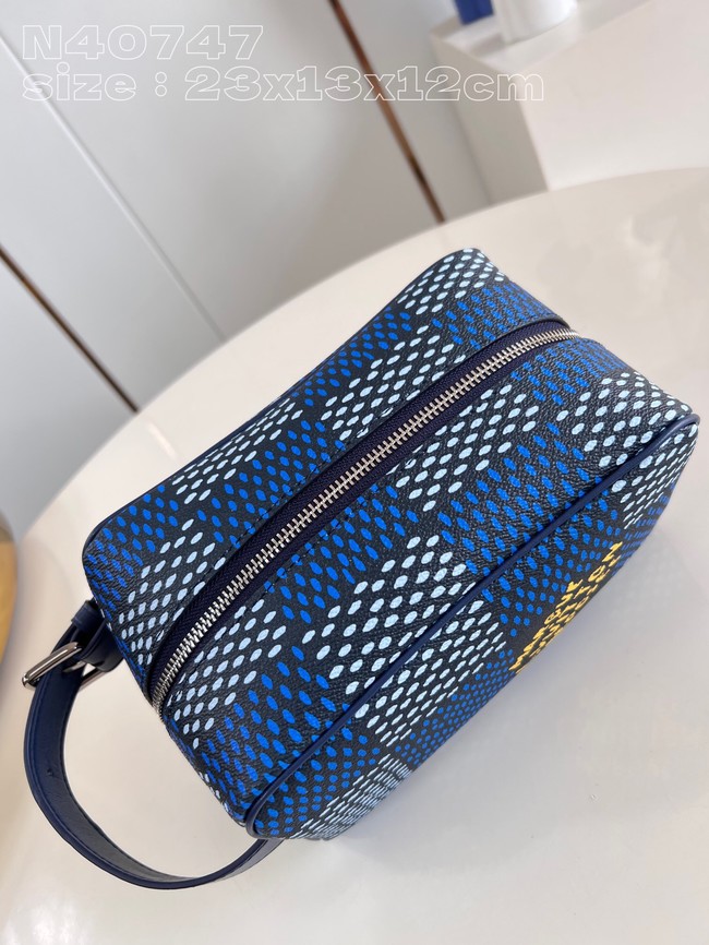 Louis Vuitton Locker Dopp Kit N40747 Blue