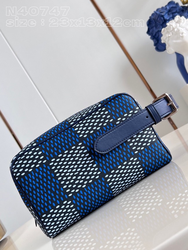 Louis Vuitton Locker Dopp Kit N40747 Blue