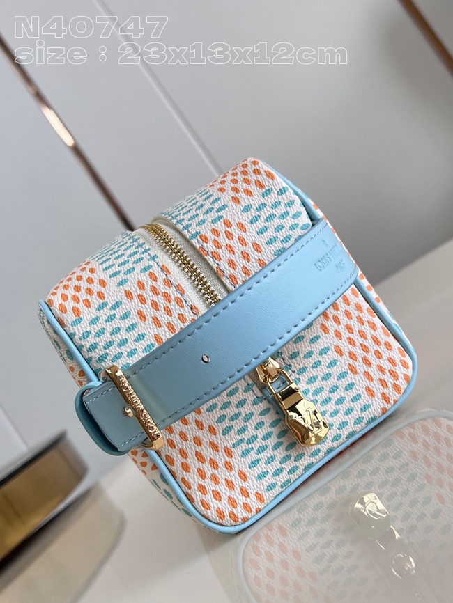 Louis Vuitton Locker Dopp Kit N40747 light Blue