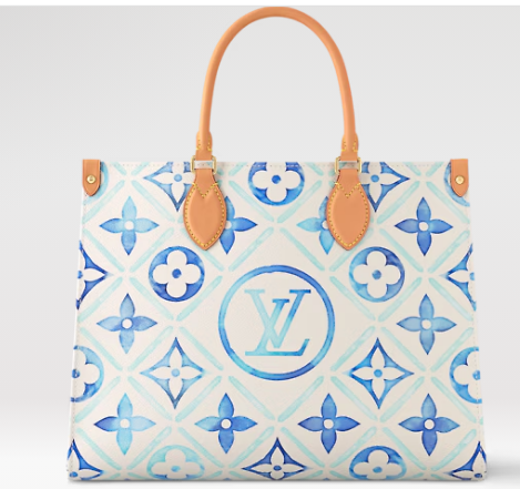 Louis Vuitton NEW OnTheGo MM M11262 Lagoon Blue