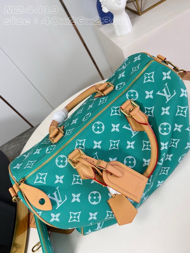 Louis Vuitton RUNWAY Speedy P9 Bandouliere 40 M24417 green 