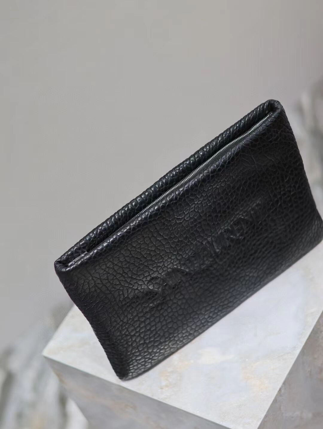 SAINT LAURENT CALYPSO LARGE POUCH IN LAMBSKIN 778943-2 black