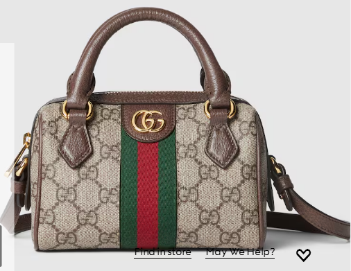 Gucci OPHIDIA SUPER MINI BAG 781490 Brown