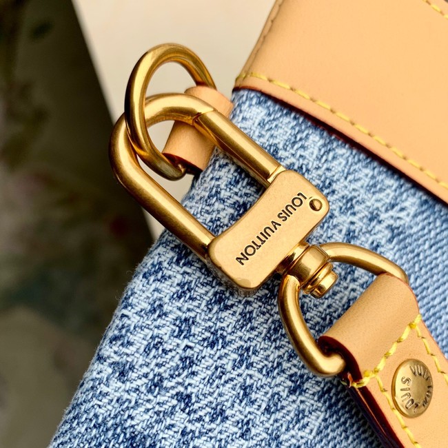 Louis Vuitton Messenger M82313 Sky Blue Denim