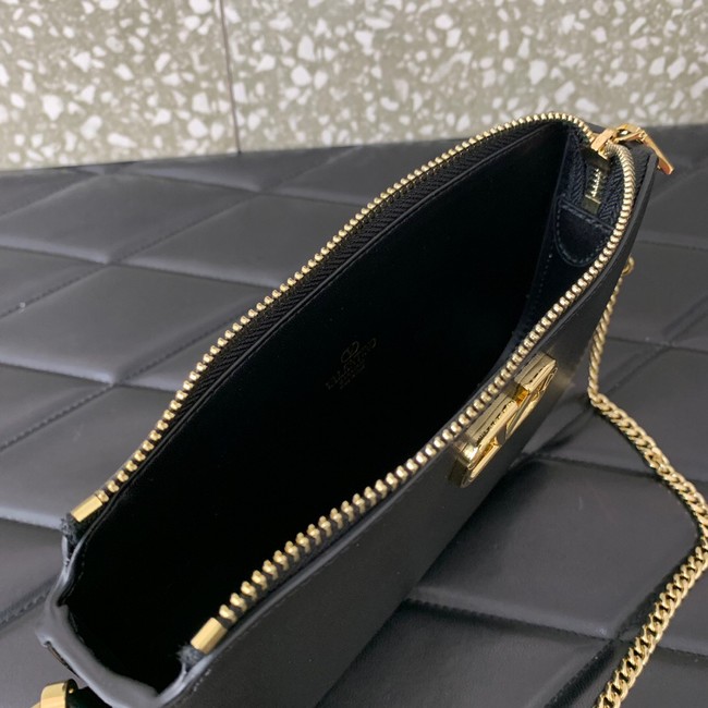 VALENTINO Mini VLOGO SIGNATURE calfskin bag MZ079 black