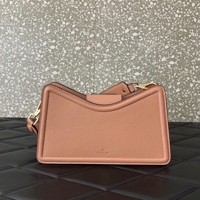 VALENTINO Mini VLOGO SIGNATURE calfskin bag 0119 pink