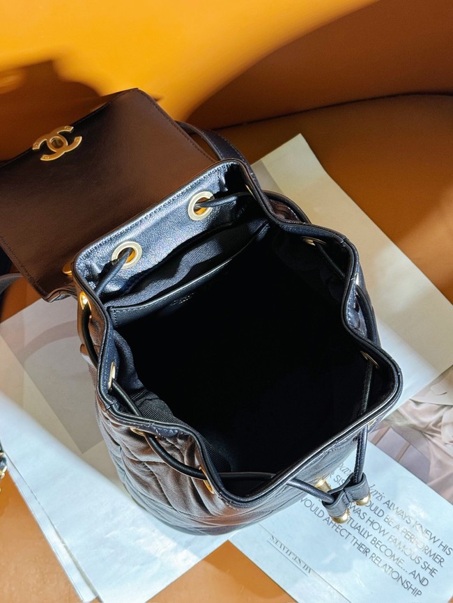 CHANEL BACKPACK AS4866 black