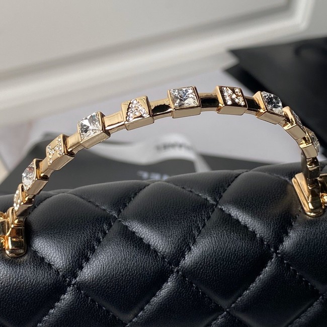 CHANEL CLUTCH WITH CHAIN AP3797 black