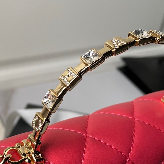 CHANEL CLUTCH WITH CHAIN AP3797 red