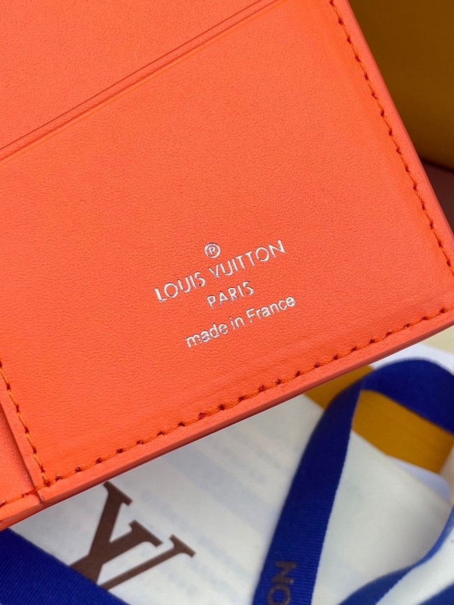 Louis Vuitton Brazza Wallet M69038 orange