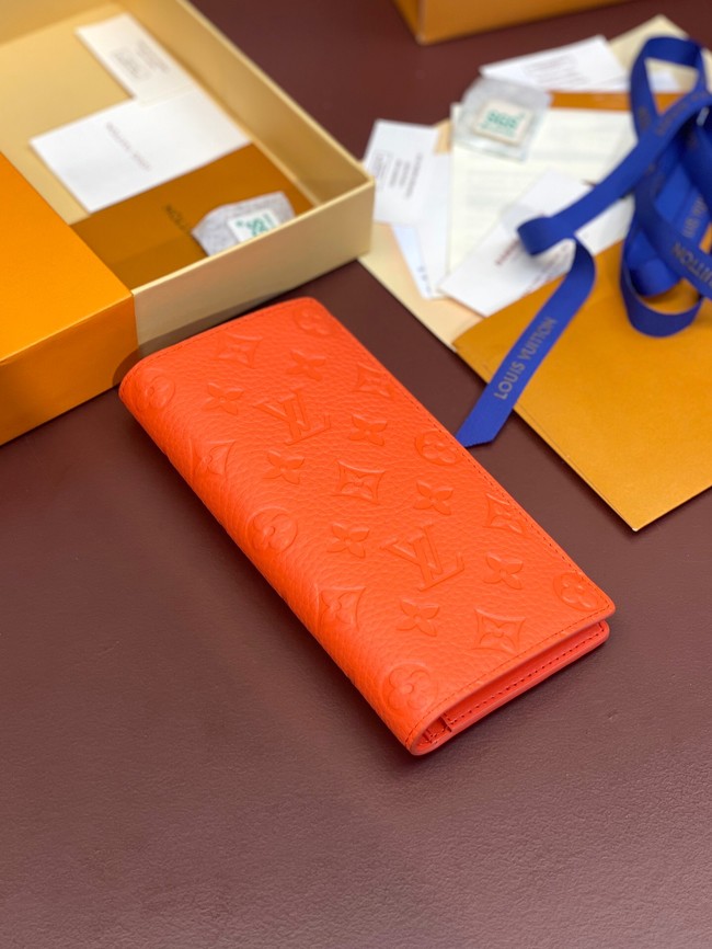 Louis Vuitton Brazza Wallet M69038 orange