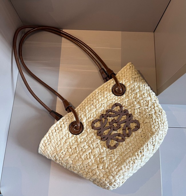 Loewe small RAFFIA Shoulder Bag 698006-1