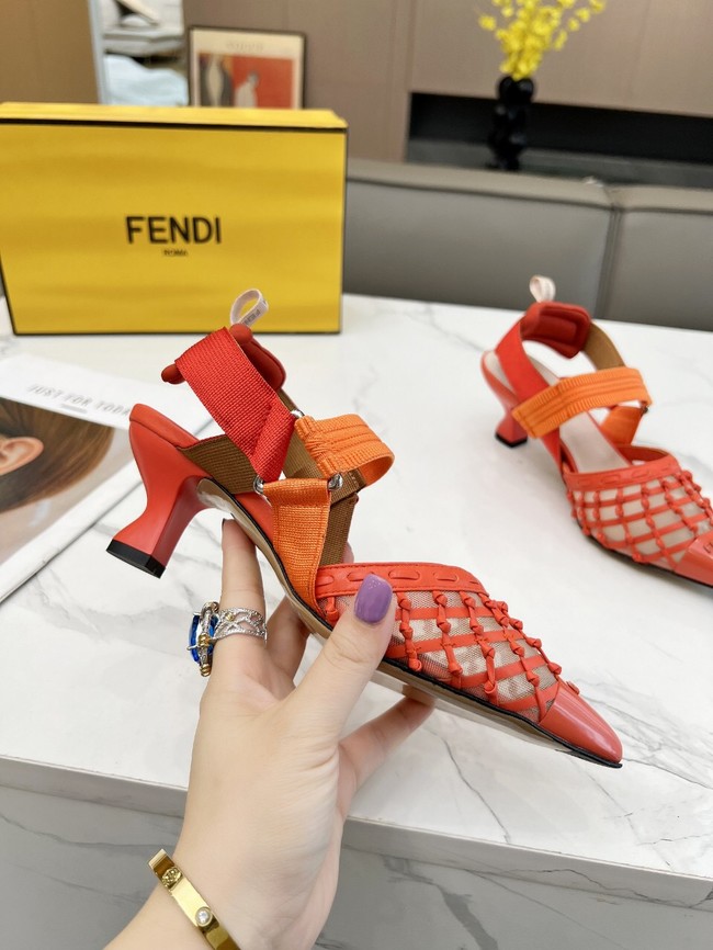 Fendi WOMENS SANDAL heel height 5.5CM 11962-1