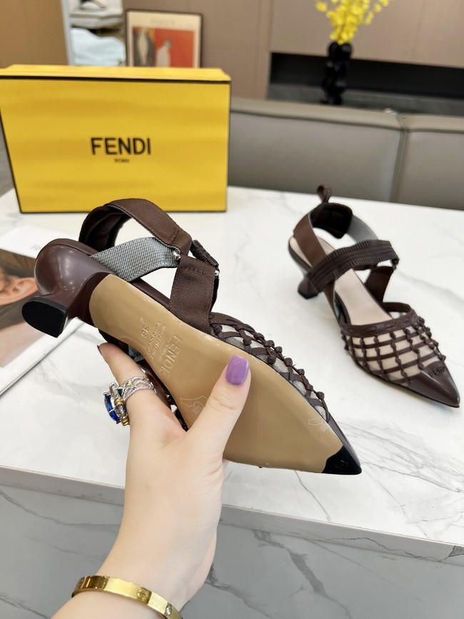 Fendi WOMENS SANDAL heel height 5.5CM 11962-4