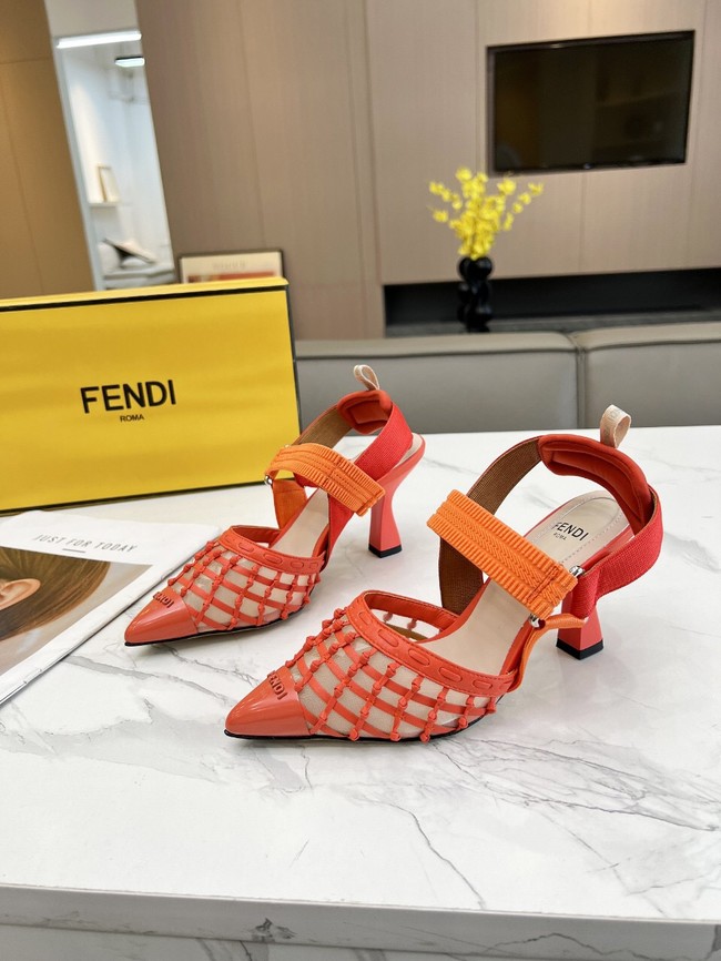 Fendi WOMENS SANDAL heel height 8.5CM 11961-1