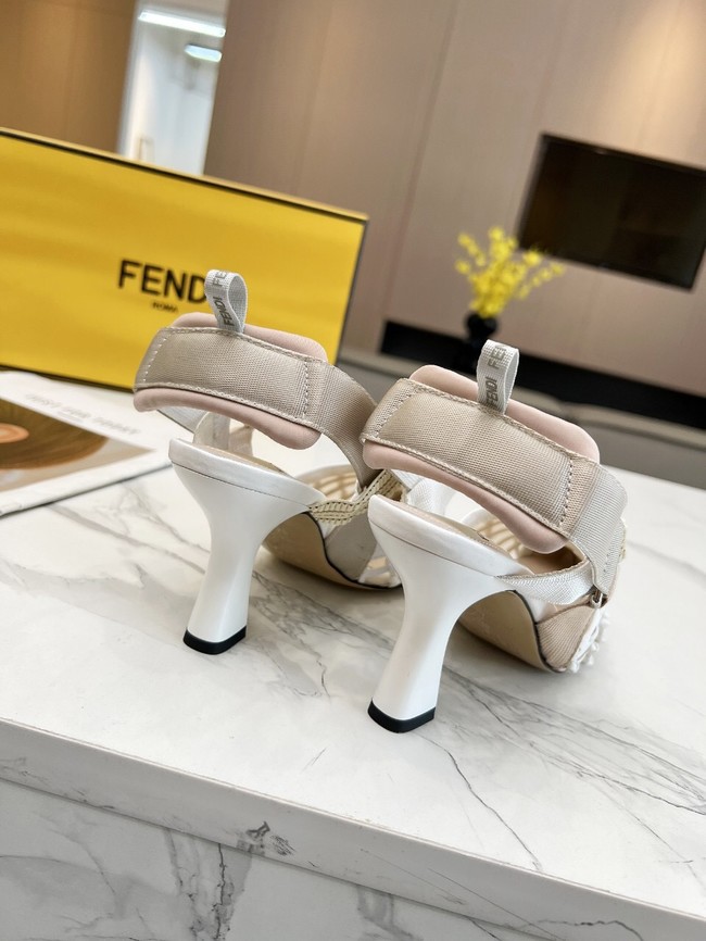 Fendi WOMENS SANDAL heel height 8.5CM 11961-3